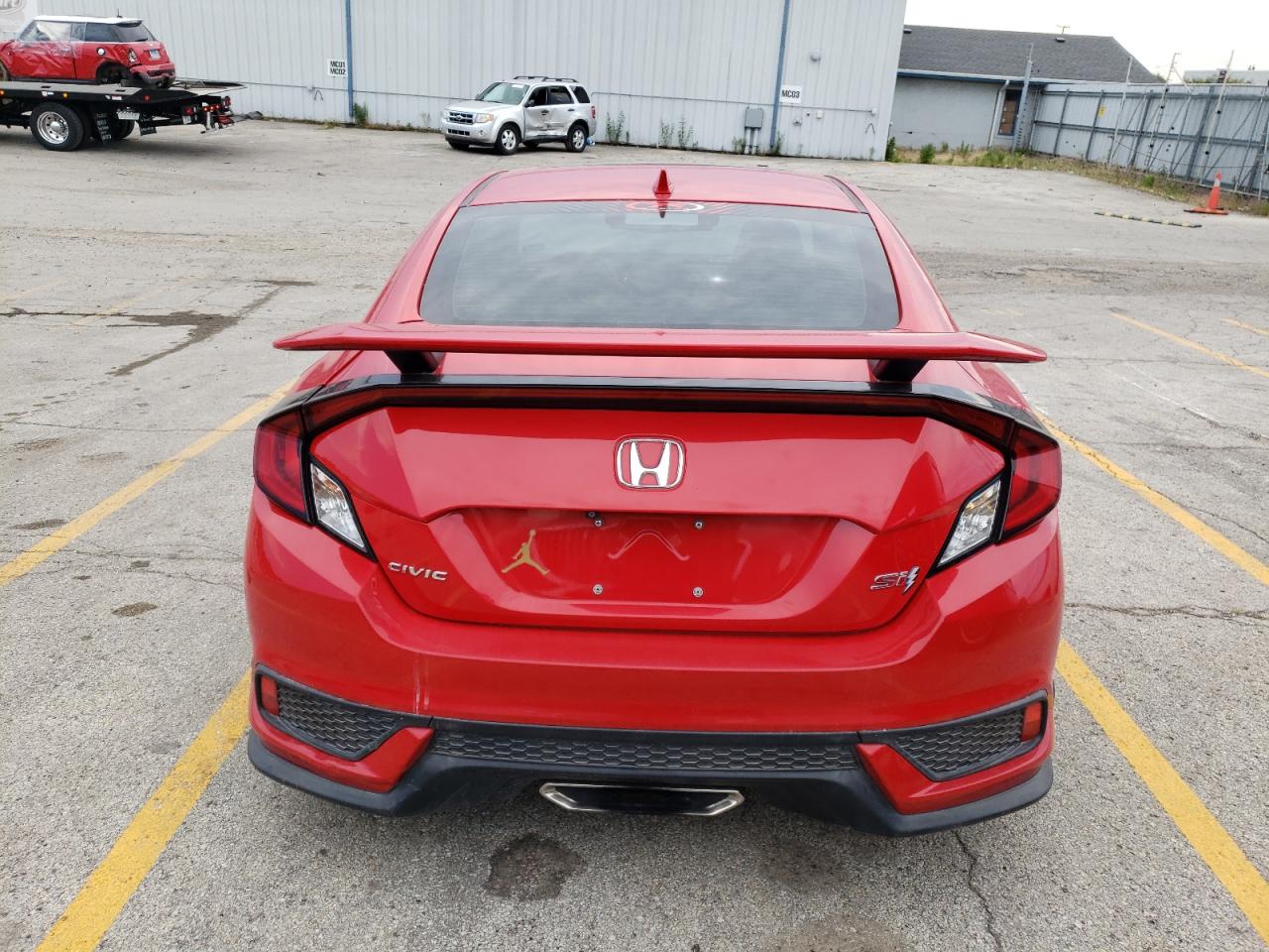 2017 Honda Civic Si vin: 2HGFC3A58HH753006