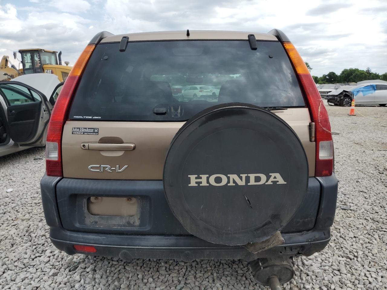 JHLRD78814C052596 2004 Honda Cr-V Ex