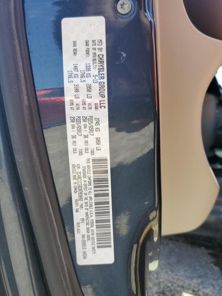 2C4RC1CG8DR783092 2013 Chrysler Town & Country Touring L