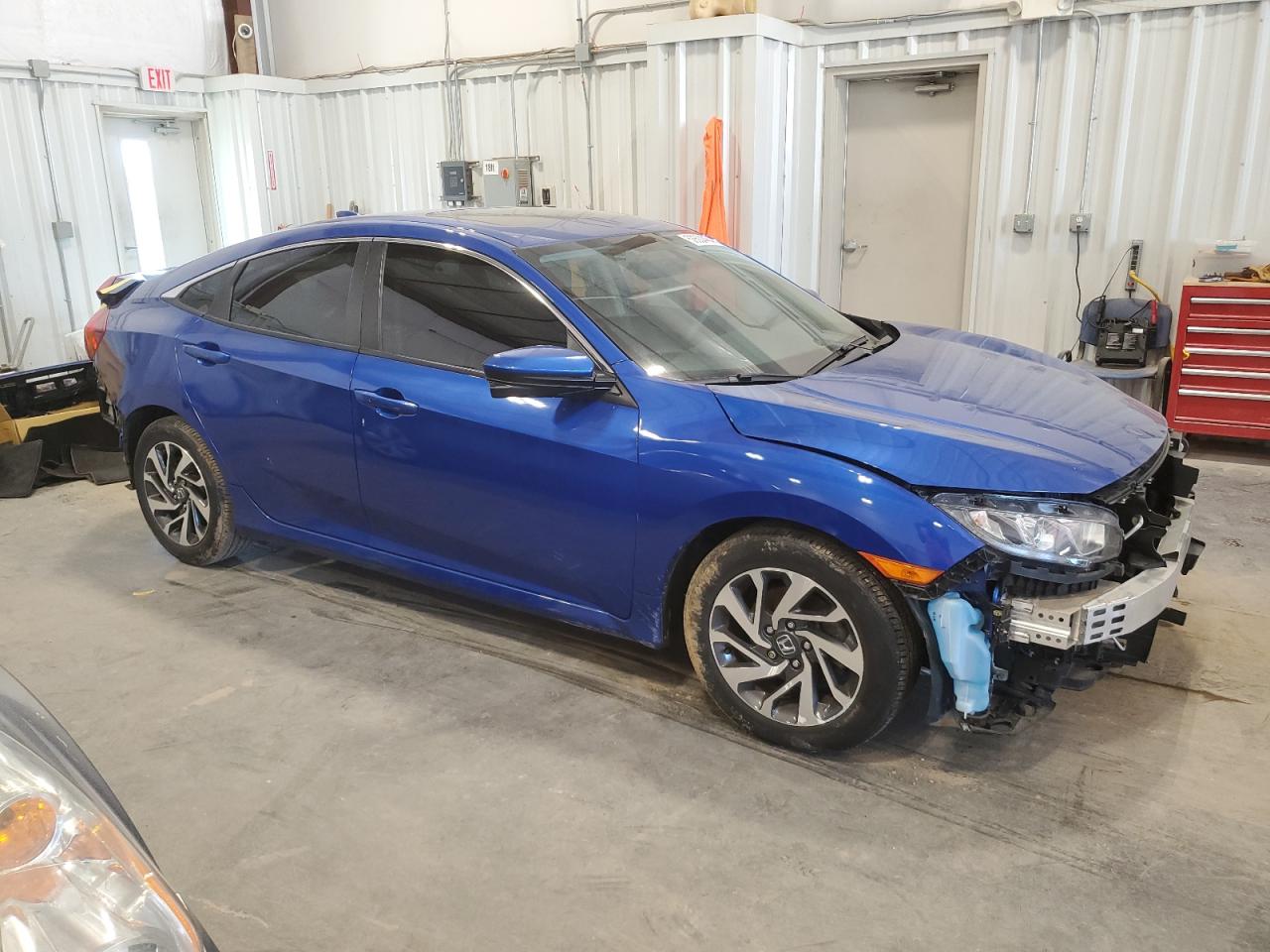 Lot #2841004425 2018 HONDA CIVIC EX