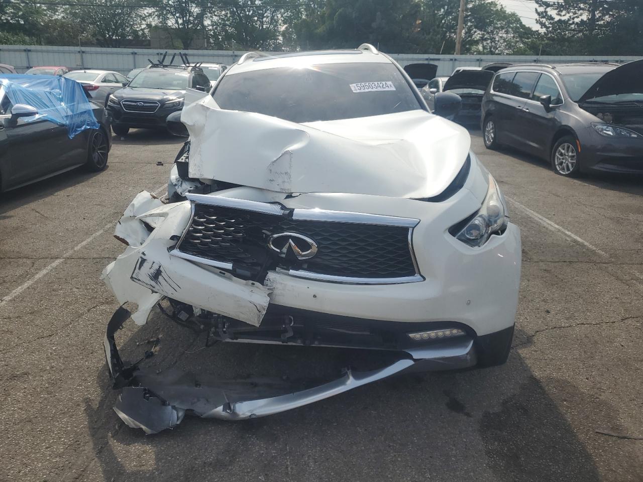 2017 Infiniti Qx70 vin: JN8CS1MU9HM141751