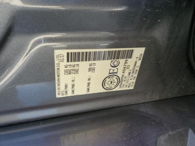 2017 NISSAN MAXIMA 3.5 - 1N4AA6AP9HC404799