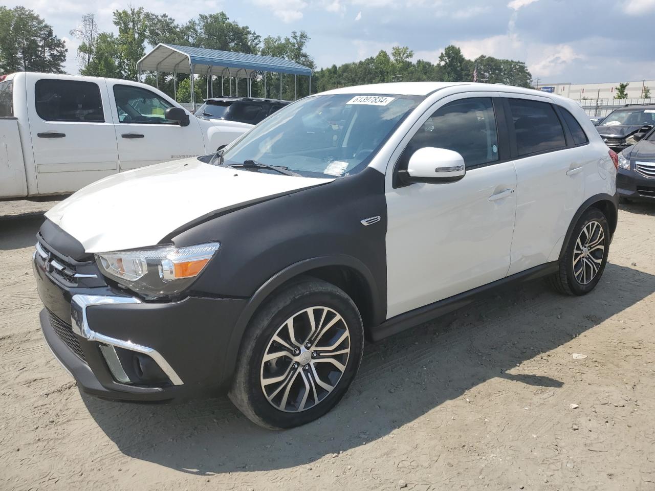 2019 Mitsubishi Outlander Sport Es vin: JA4AR3AU4KU017323