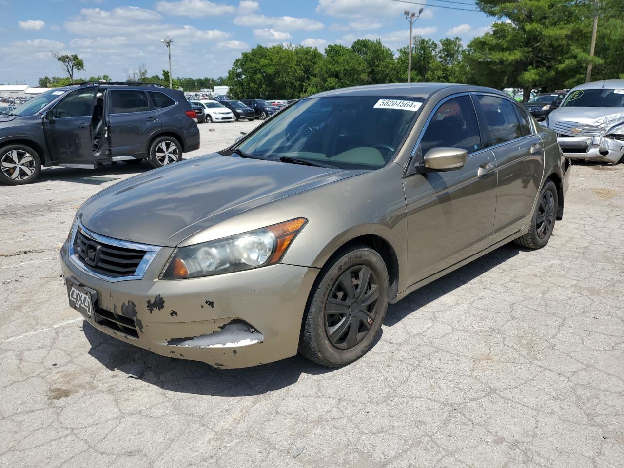 Lot #2611401573 2008 HONDA ACCORD LX