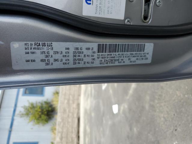 2019 Jeep Compass Limited VIN: 3C4NJCCB8KT662495 Lot: 57575054