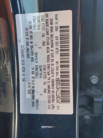 2017 Mazda Cx-3 Touring VIN: JM1DKFC71H0158964 Lot: 60804134