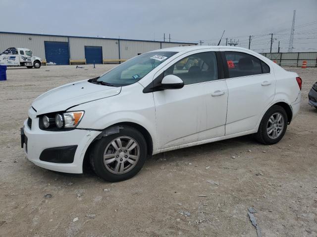 CHEVROLET SONIC LT 2013 white  gas 1G1JC5SH7D4195789 photo #1