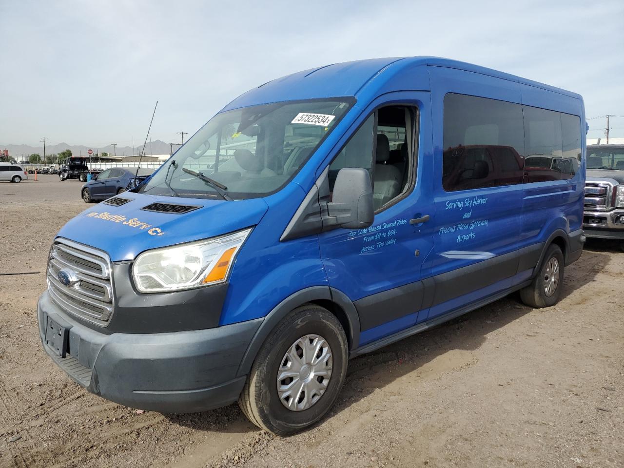 2015 Ford Transit T-350 vin: 1FBZX2CM5FKB19662