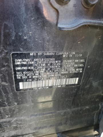 2019 SUBARU FORESTER JF2SKACCXKH467852