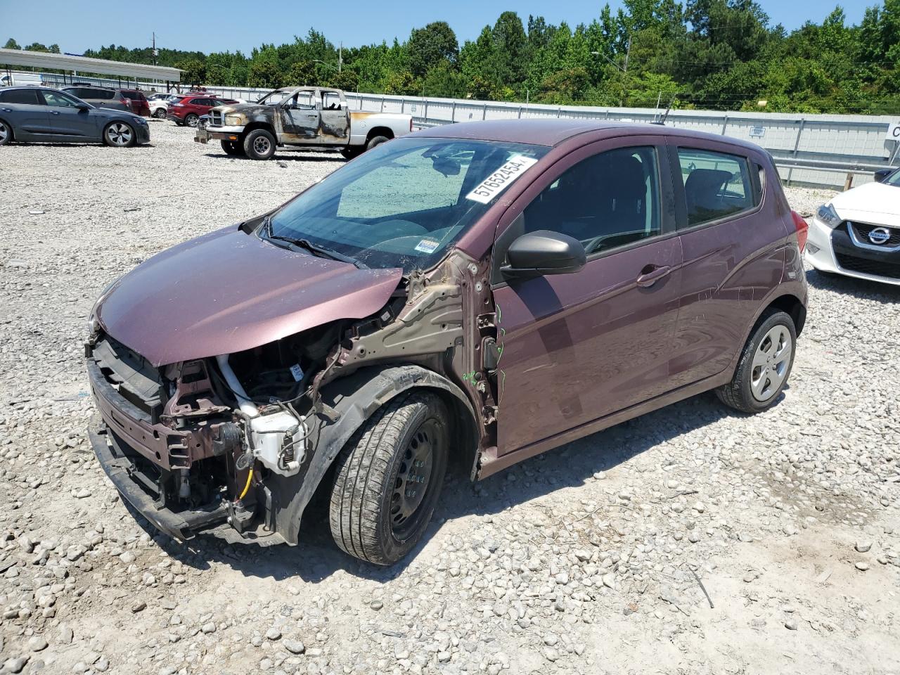 2020 Chevrolet Spark Ls vin: KL8CB6SA6LC424357