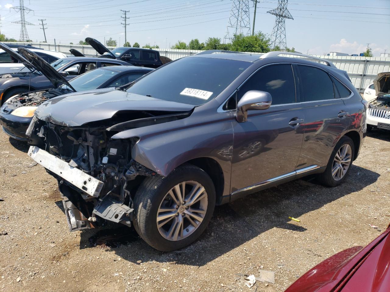 Lot #2926247443 2015 LEXUS RX 350 BAS