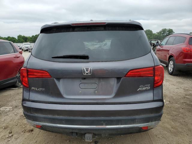 2018 Honda Pilot Elite VIN: 5FNYF6H09JB049595 Lot: 57640734