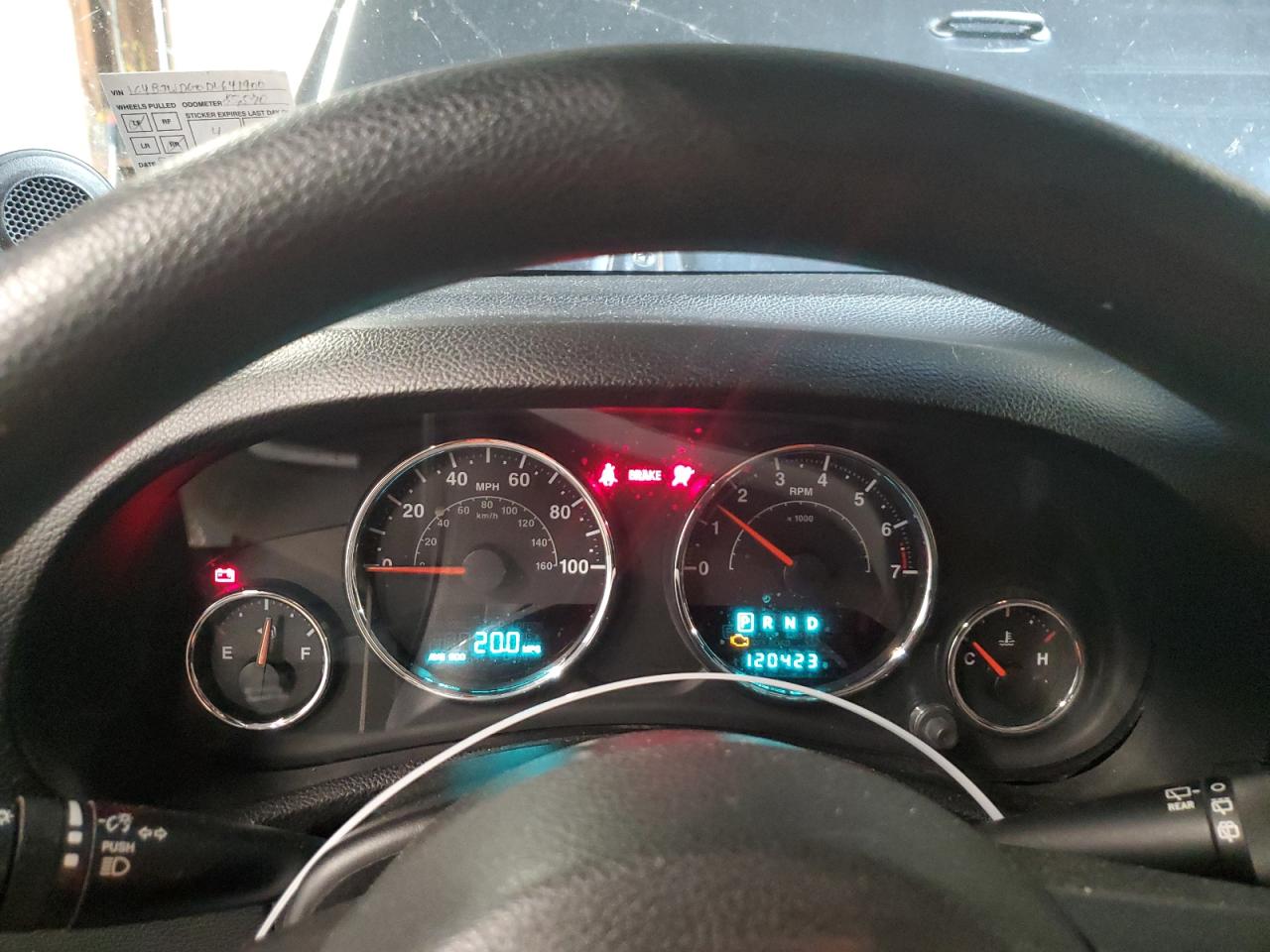 1C4BJWDG0DL641900 2013 Jeep Wrangler Unlimited Sport