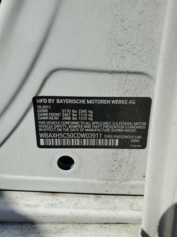 2012 BMW 528 XI - WBAXH5C50CDW03911
