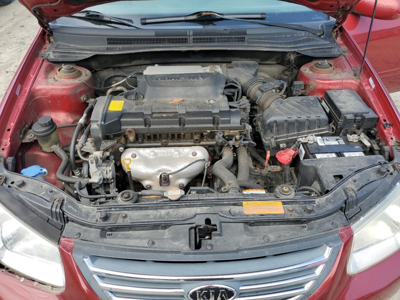 KNAFE122X85533307 2008 Kia Spectra Ex