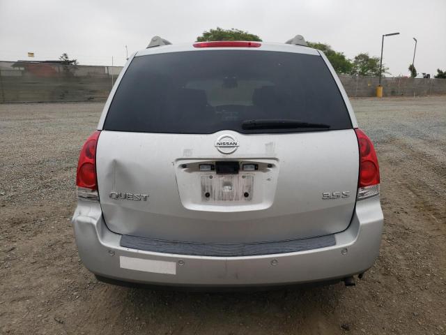 2005 Nissan Quest S VIN: 5N1BV28U35N108292 Lot: 58159734