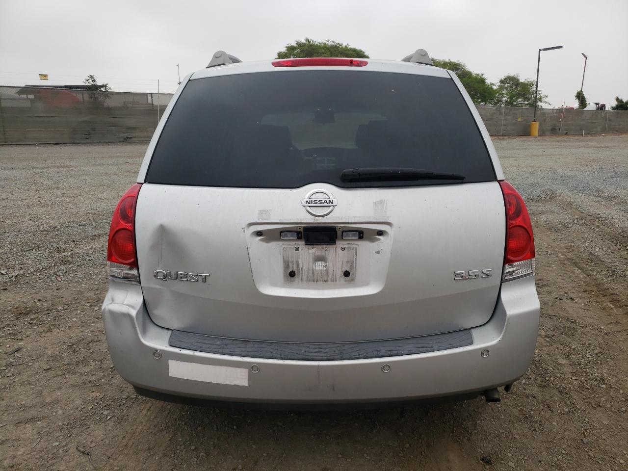 5N1BV28U35N108292 2005 Nissan Quest S