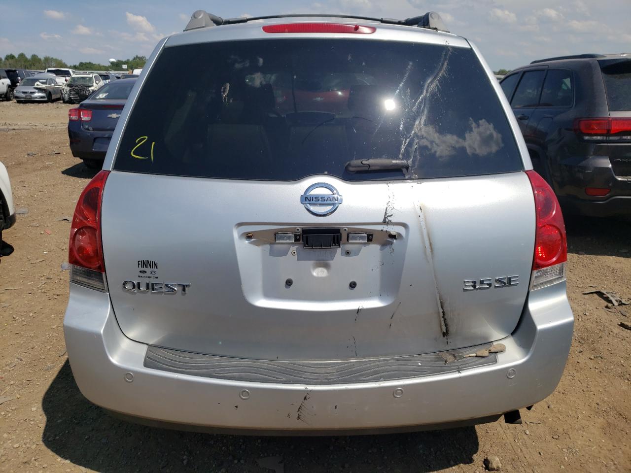 5N1BV28U14N342428 2004 Nissan Quest S