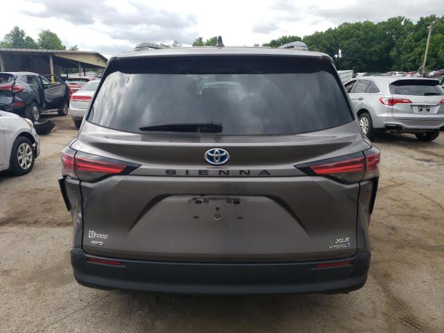 2021 Toyota Sienna Xle VIN: 5TDYSKFC9MS040347 Lot: 58119544