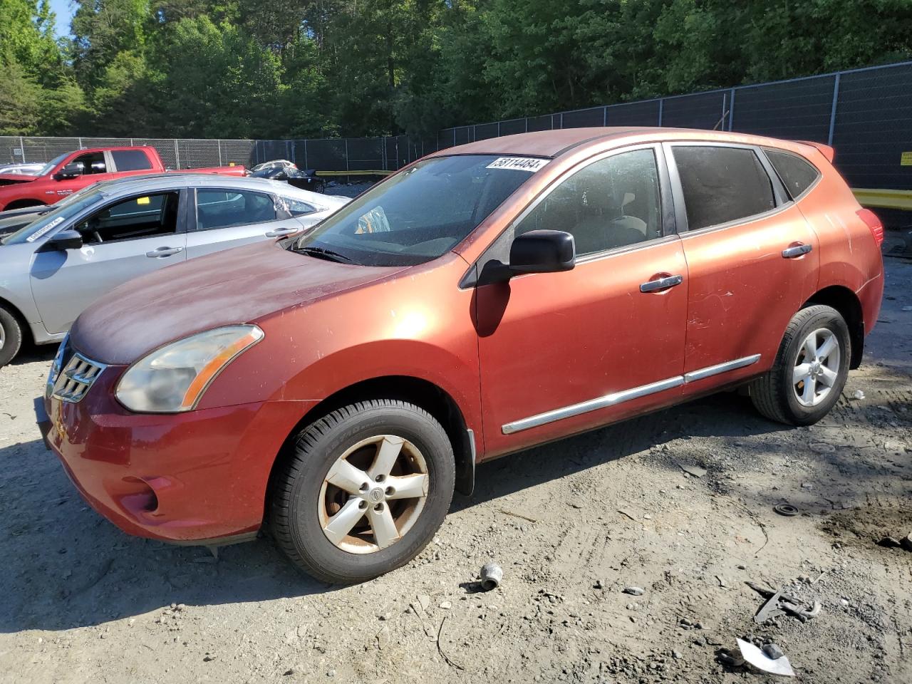 2012 Nissan Rogue S vin: JN8AS5MVXCW356706