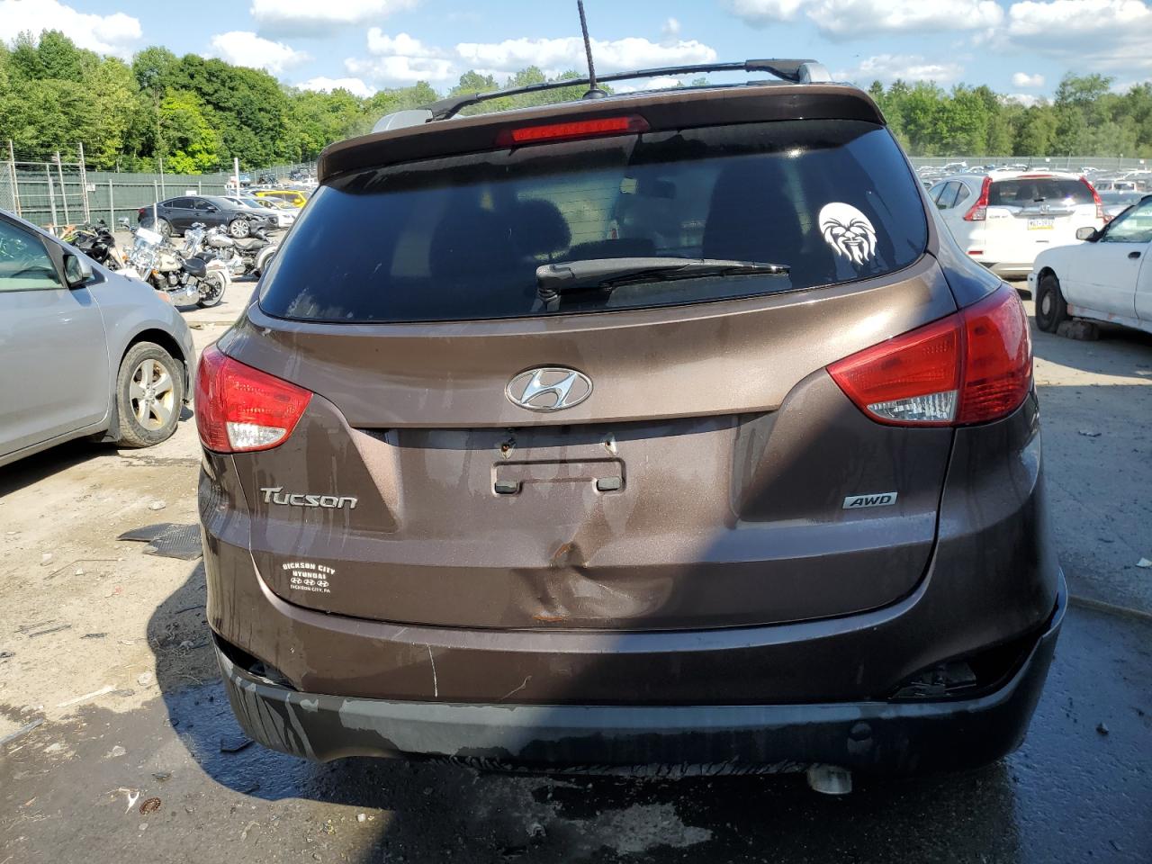 KM8JUCAG3EU944490 2014 Hyundai Tucson Gls