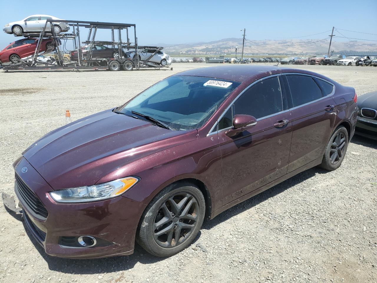 2013 Ford Fusion Se vin: 3FA6P0HR4DR297987