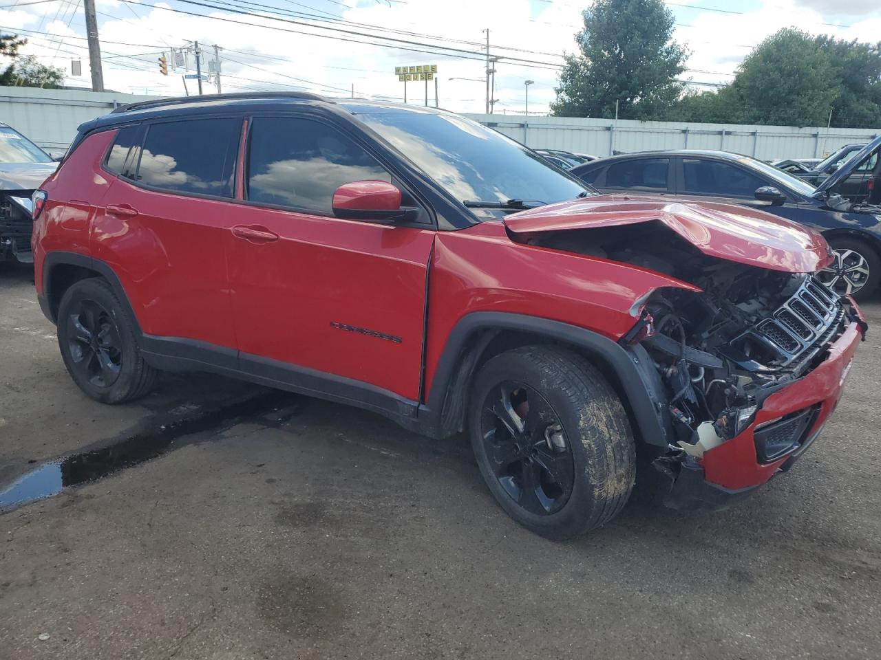 2018 Jeep Compass Latitude vin: 3C4NJCBB9JT438412