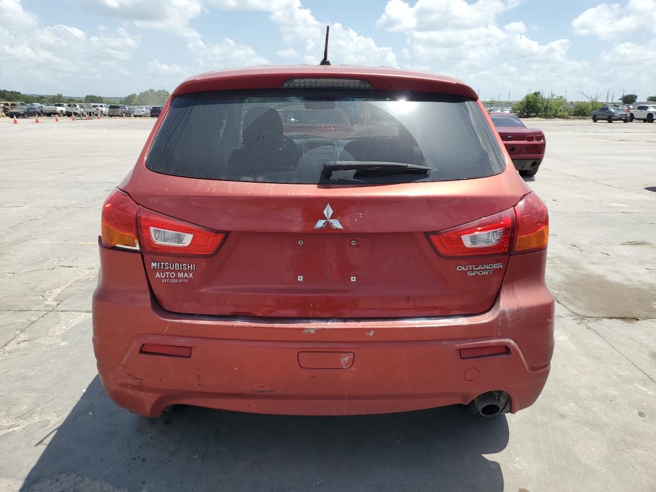 2012 Mitsubishi Outlander Sport Se vin: JA4AP4AU4CZ008623