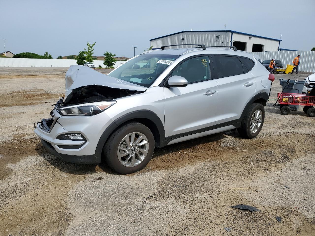 KM8J3CA47JU706113 2018 Hyundai Tucson Sel