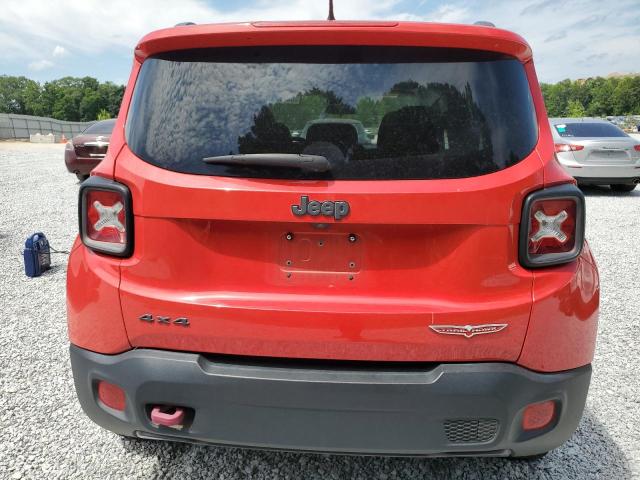  JEEP RENEGADE 2017 Красный