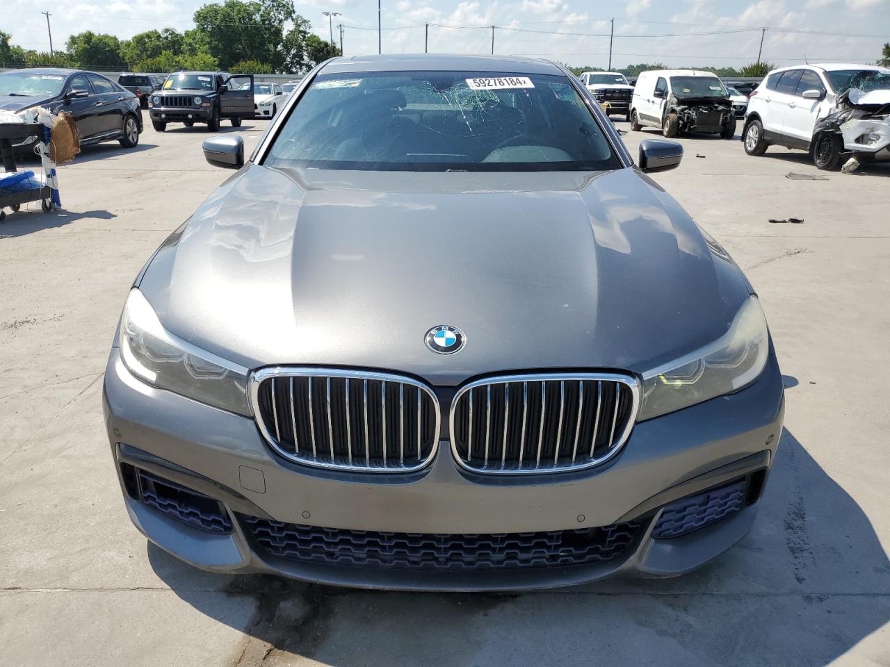 2017 BMW 740 I vin: WBA7E2C5XHG740268