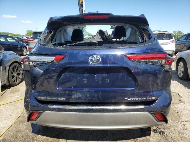 2021 Toyota Highlander Platinum VIN: 5TDFZRBH6MS151435 Lot: 57706074