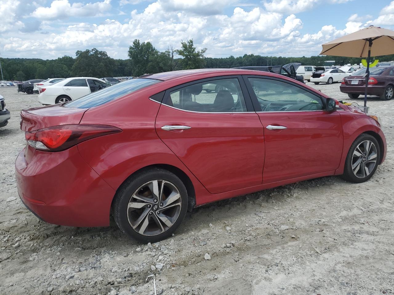 KMHDH4AE3EU043562 2014 Hyundai Elantra Se