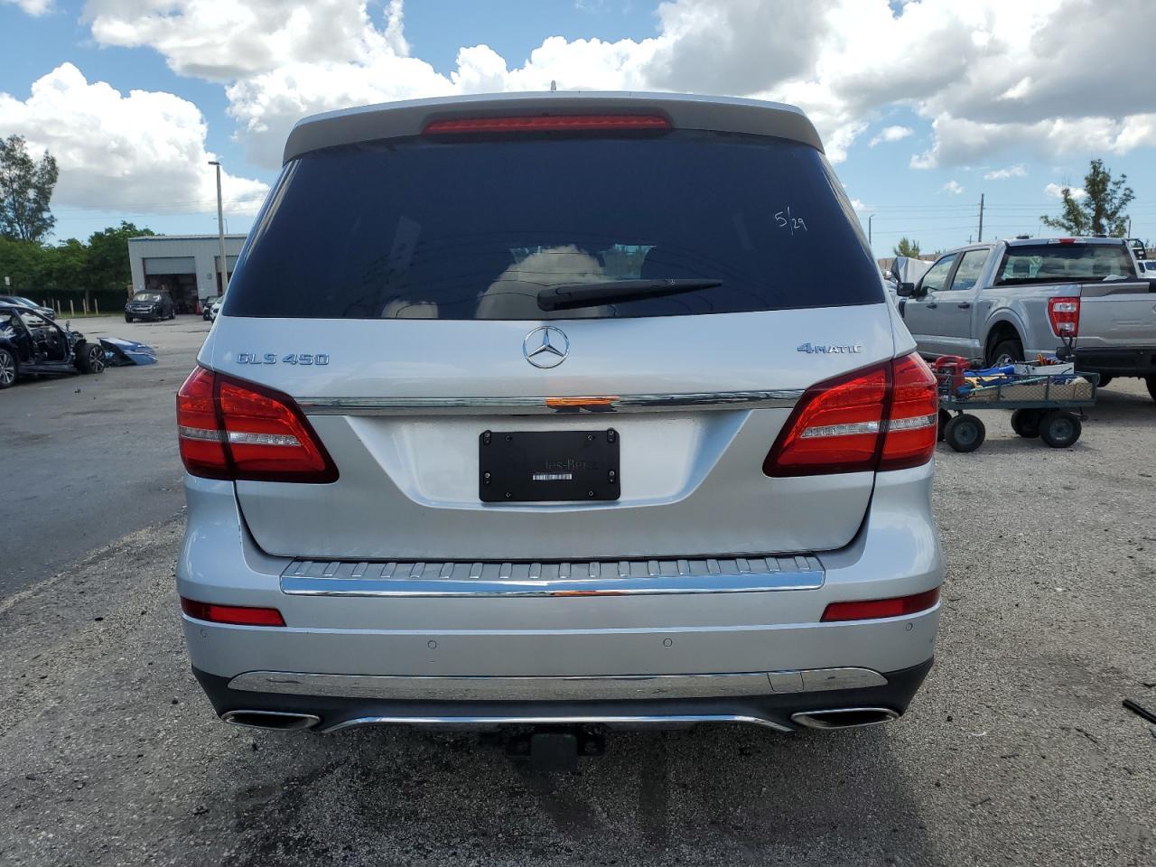 2017 Mercedes-Benz Gls 450 4Matic vin: 4JGDF6EE5HA925057