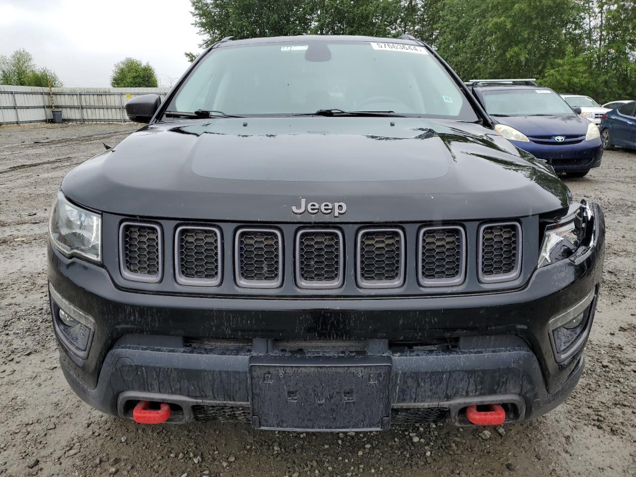 2019 Jeep Compass Trailhawk vin: 3C4NJDDB1KT650838