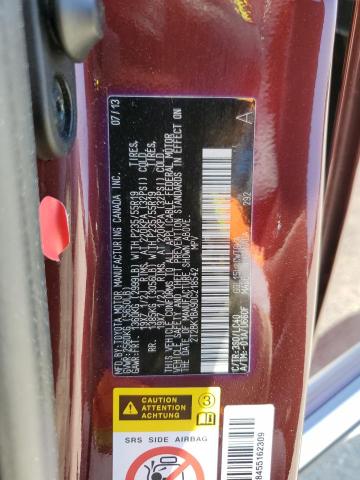 2013 Lexus Rx 350 Base VIN: 2T2BK1BA9DC218542 Lot: 58135714