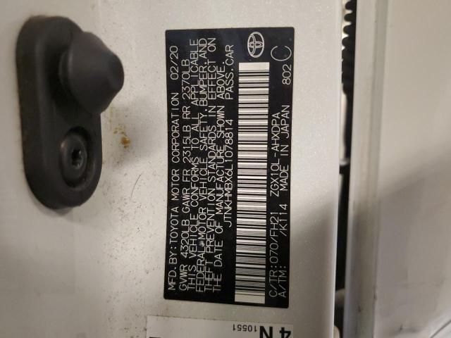 2020 TOYOTA C-HR XLE JTNKHMBX6L1078814