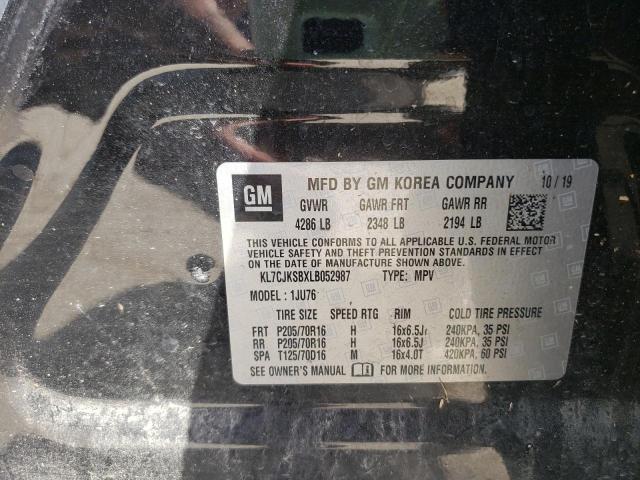 2020 CHEVROLET TRAX LS - KL7CJKSBXLB052987