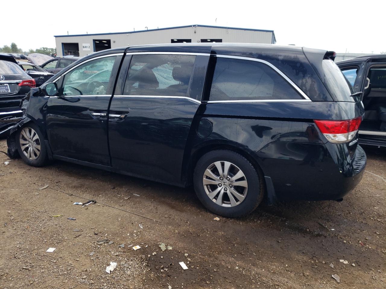 Lot #2945515118 2017 HONDA ODYSSEY SE