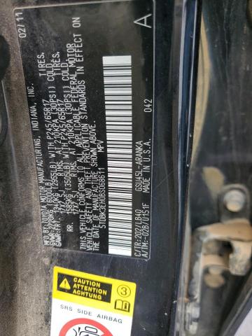 2011 Toyota Highlander Base VIN: 5TDBK3EH0BS068611 Lot: 59533684