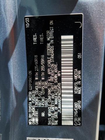 2023 Lexus Rz 450E VIN: JTJAAAAB2PA020498 Lot: 59945134