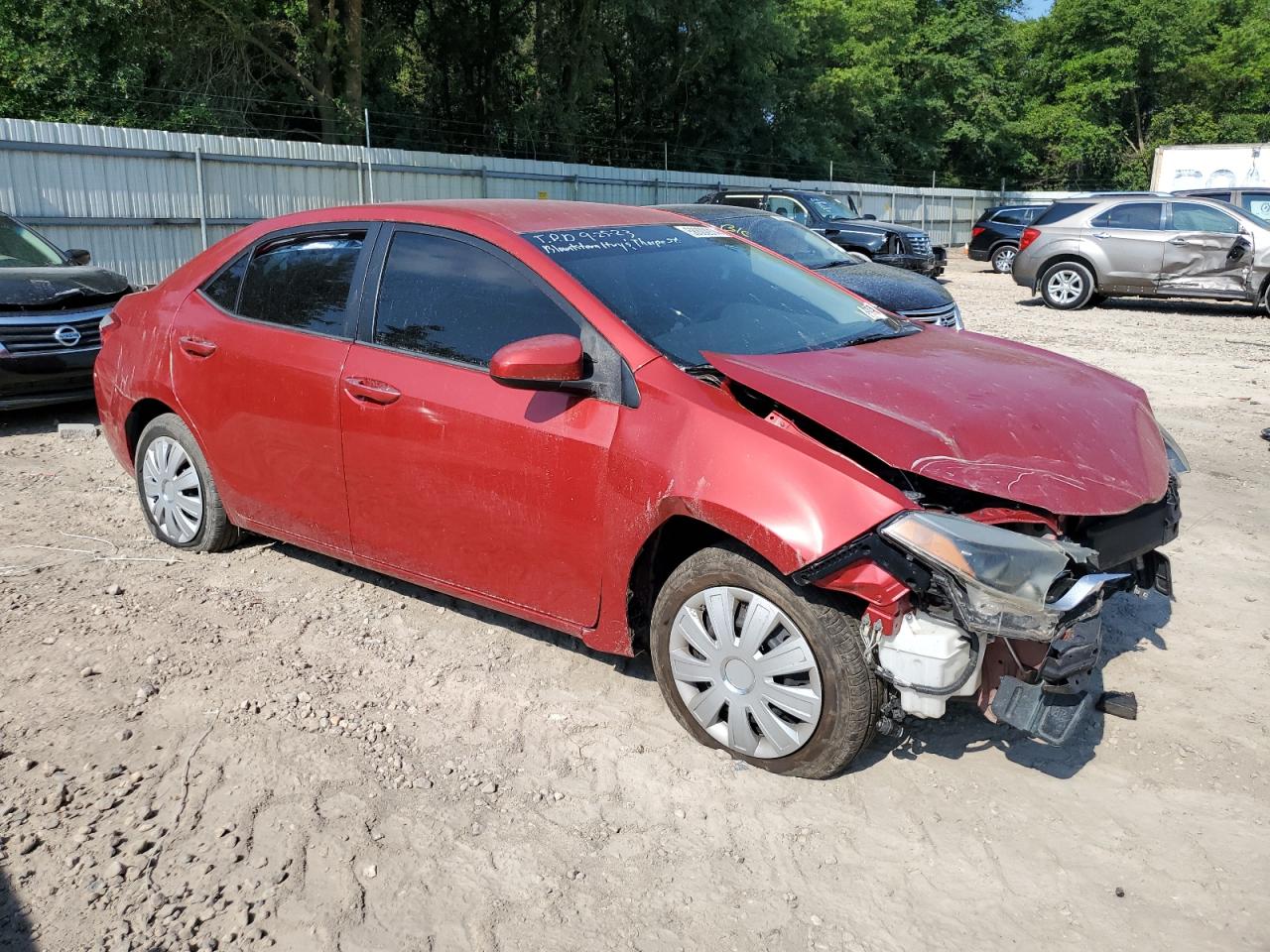 5YFBURHE0GP392740 2016 Toyota Corolla L