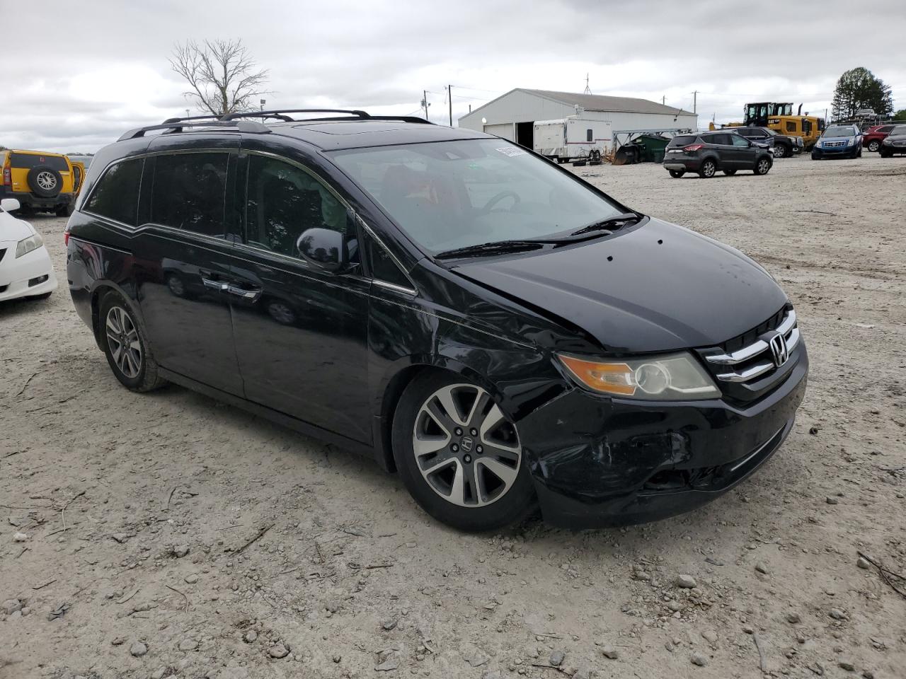 5FNRL5H91EB046847 2014 Honda Odyssey Touring