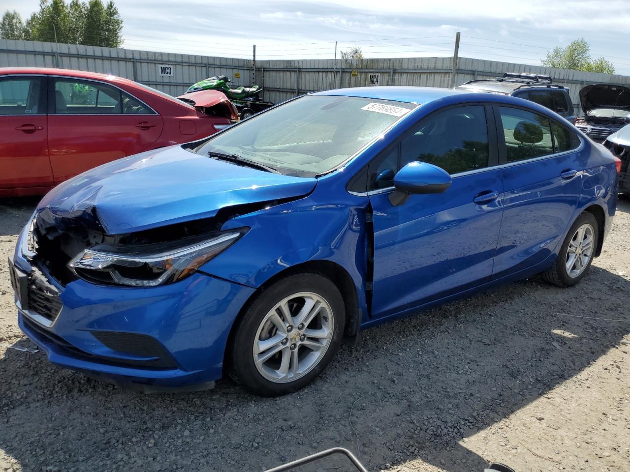 1G1BE5SM6J7227489 2018 Chevrolet Cruze Lt