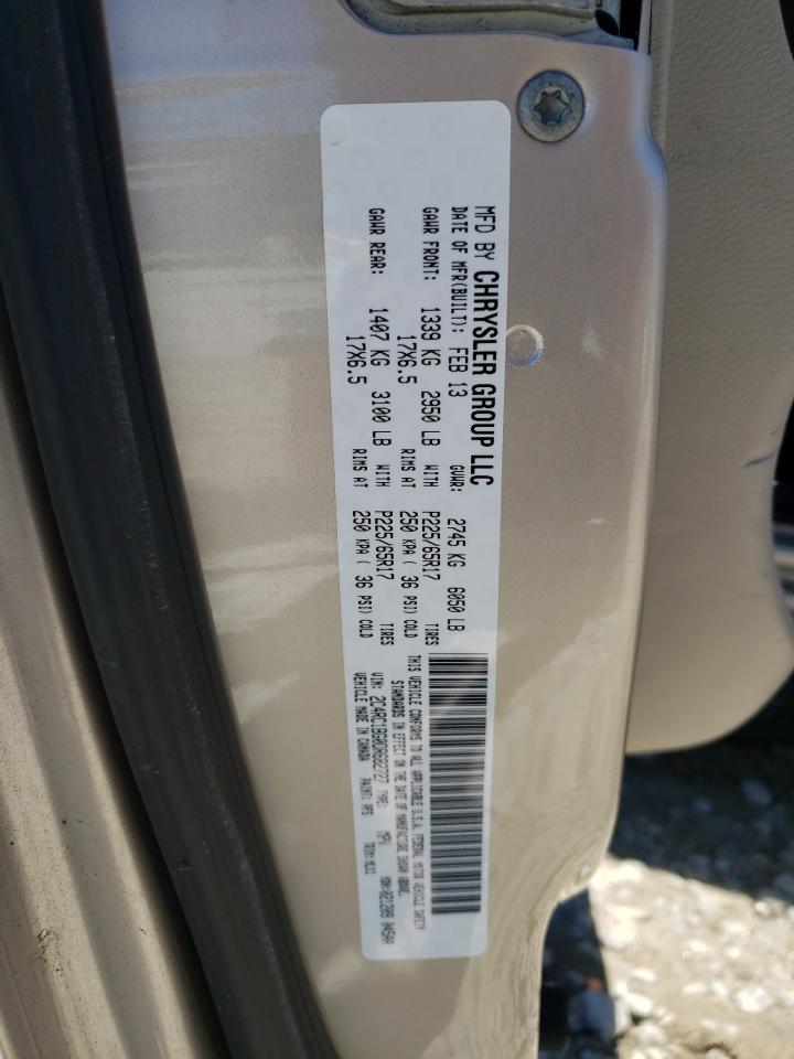 2C4RC1BG0DR682727 2013 Chrysler Town & Country Touring