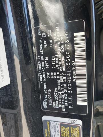 2016 KIA OPTIMA EX - 5XXGU4L35GG057870