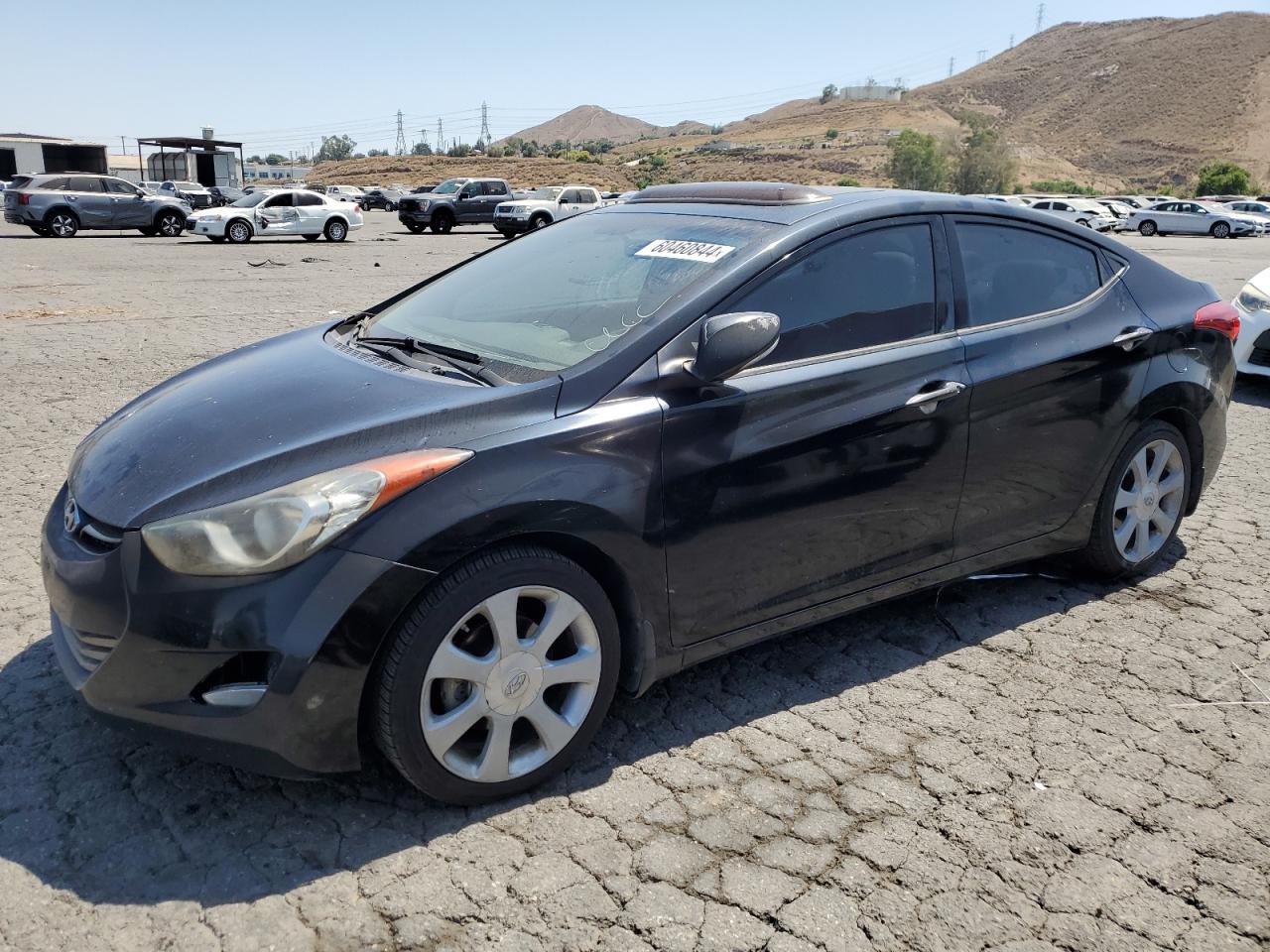 2013 Hyundai Elantra Gls vin: KMHDH4AEXDU962697