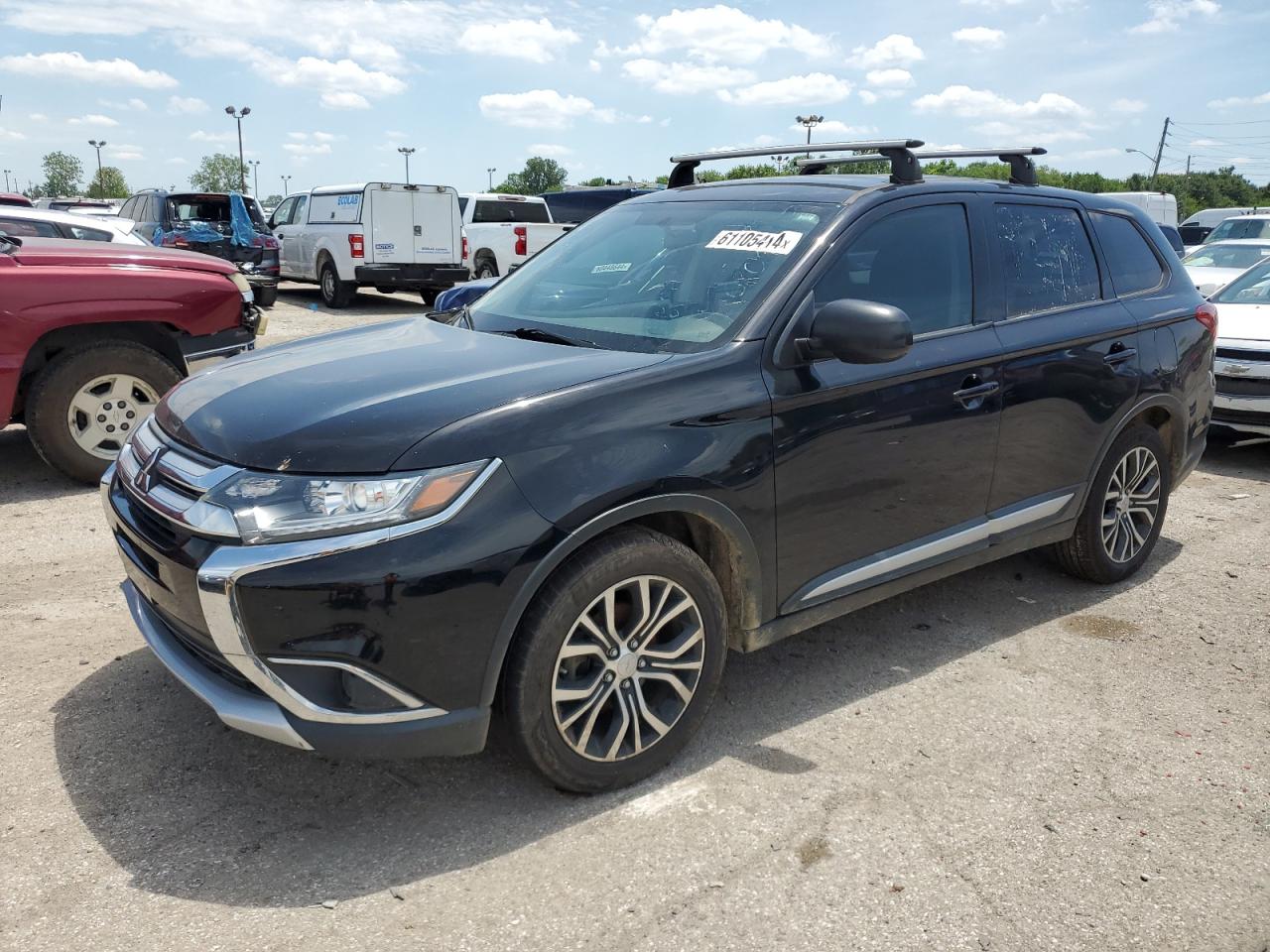 2016 Mitsubishi Outlander Es vin: JA4AD2A33GZ020904