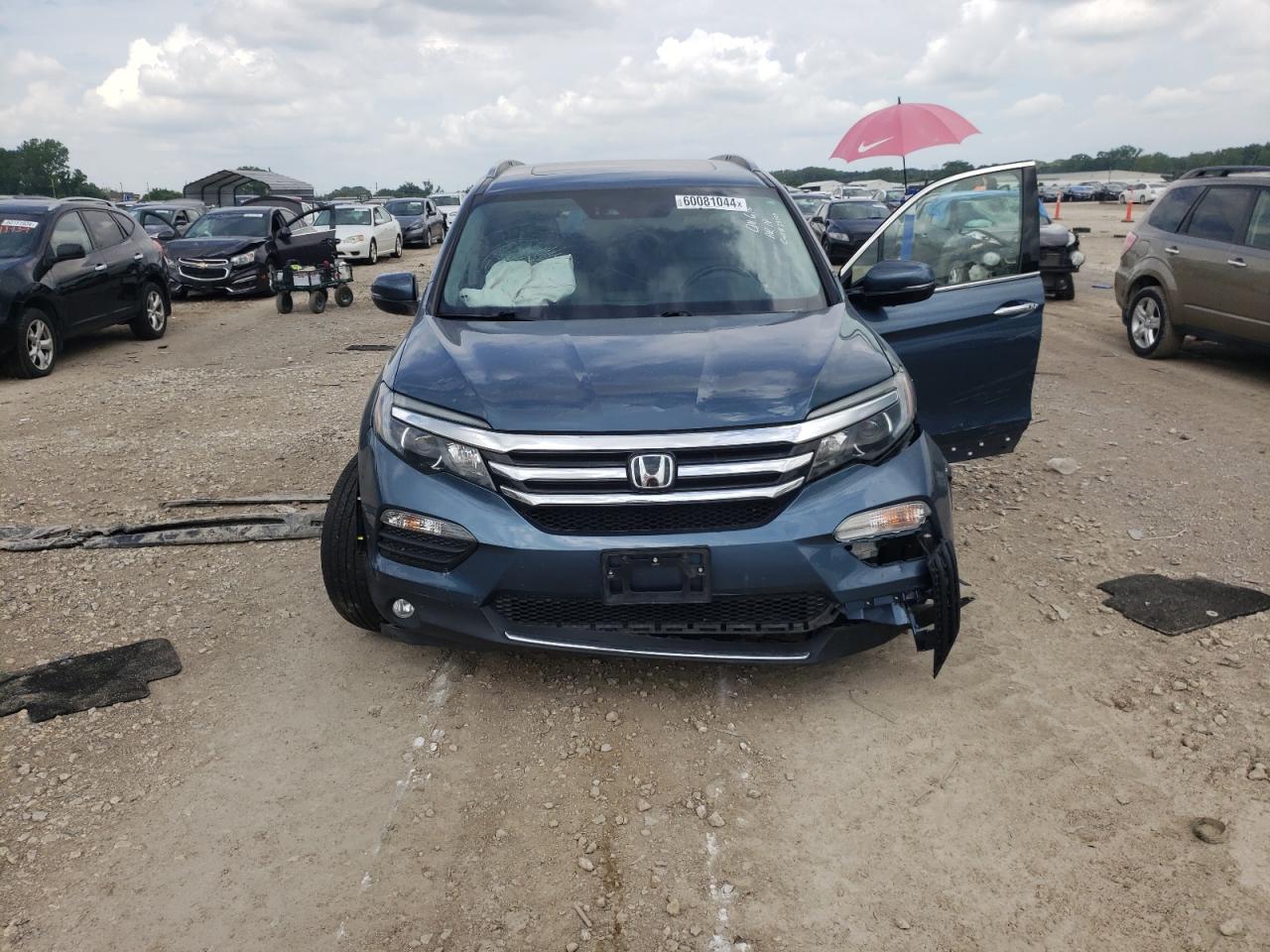 Lot #2809337989 2017 HONDA PILOT ELIT