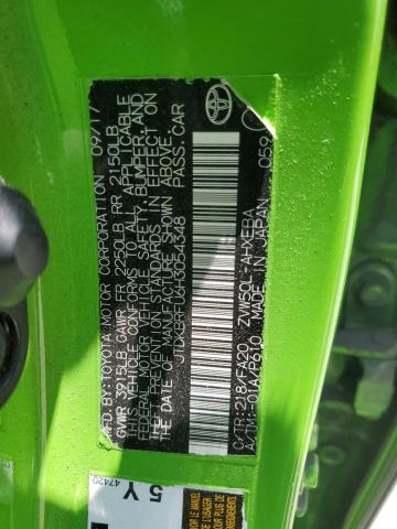 2017 Toyota Prius VIN: JTDKBRFU6H3054348 Lot: 59875234